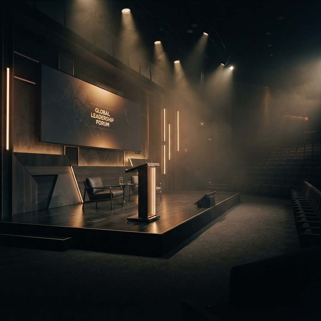 Corporate Atmosphere — Composed, confident, and considered.